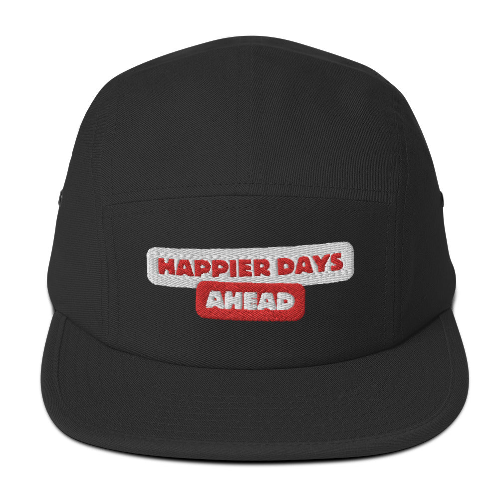 HDA Red & White Five Panel Cap