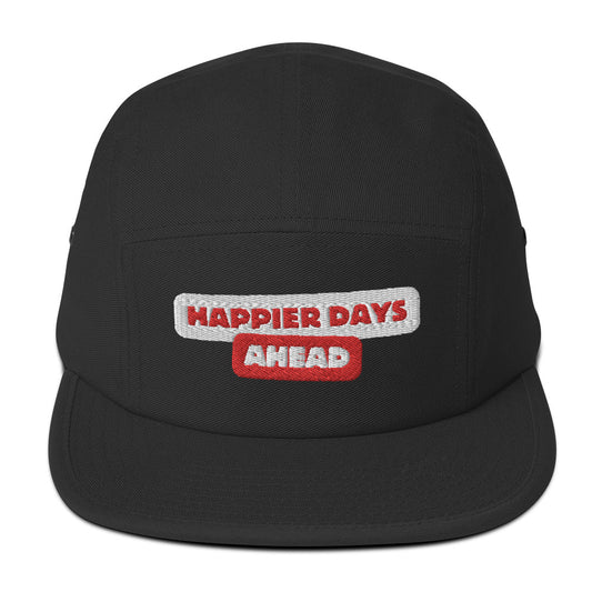 HDA Red & White Five Panel Cap