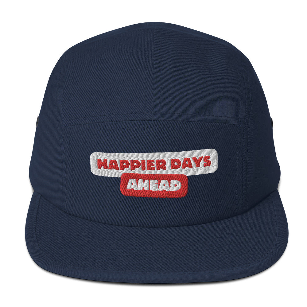 HDA Red & White Five Panel Cap