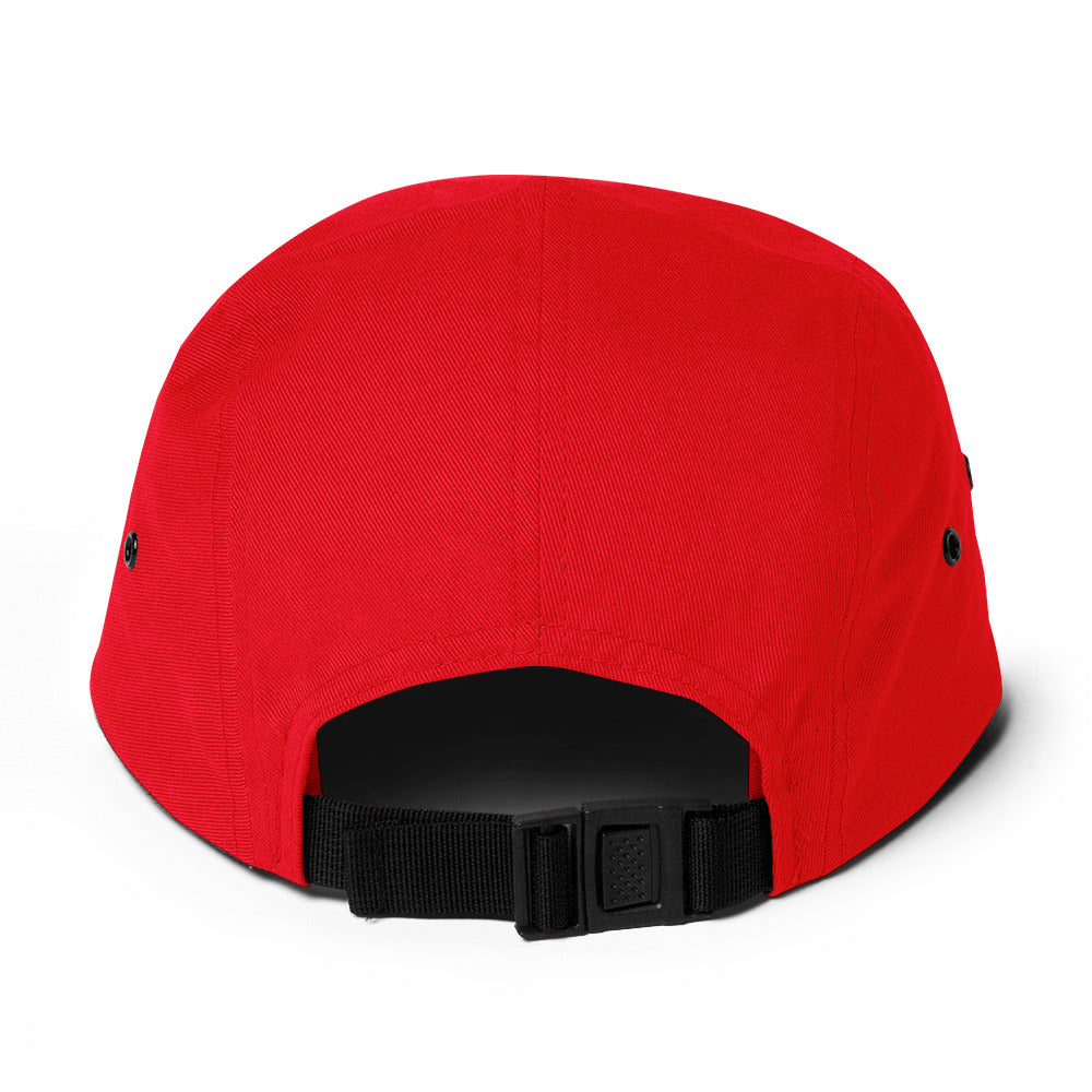 HDA Red & White Five Panel Cap
