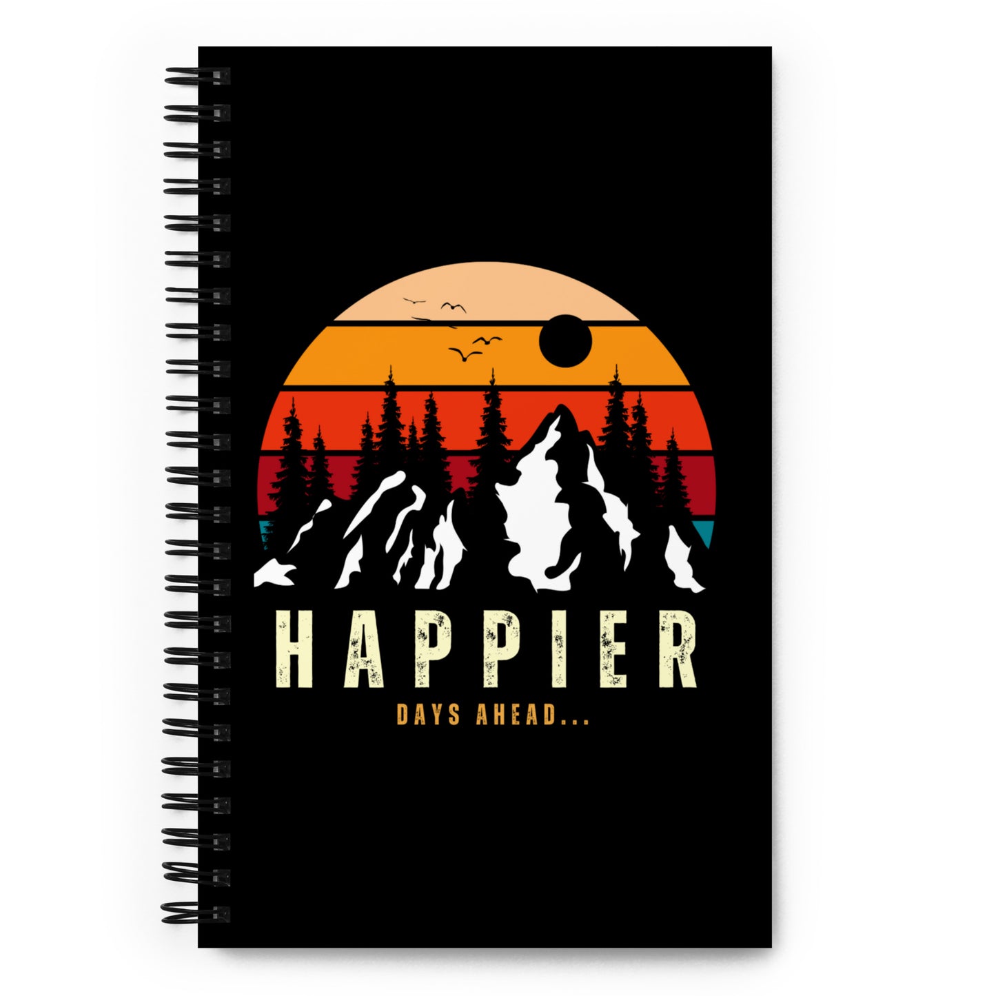 Mountain View Spiral notebook