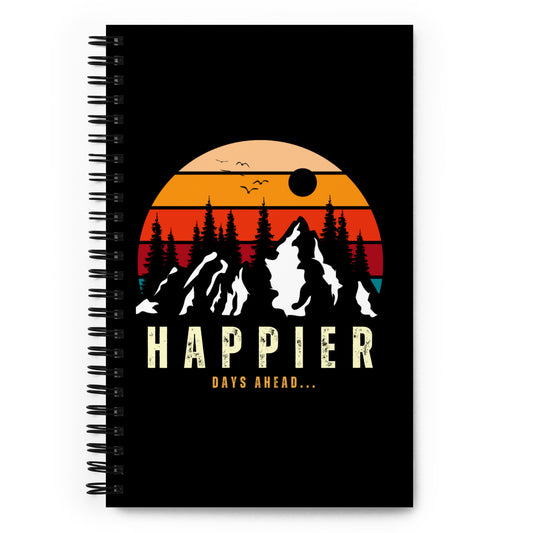Mountain View Spiral notebook